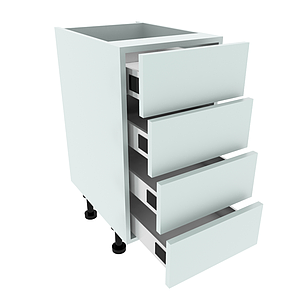 300, 4 Drawer Base Unit, 720H X 300W X 565D